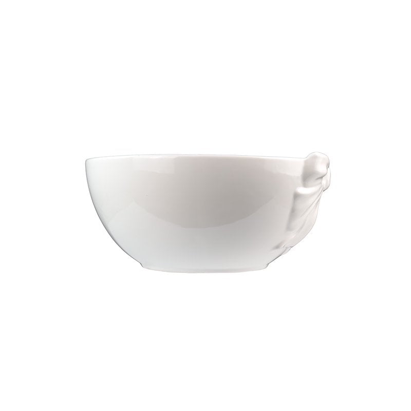White Ceramic Bow Serving Bowl - 1pk