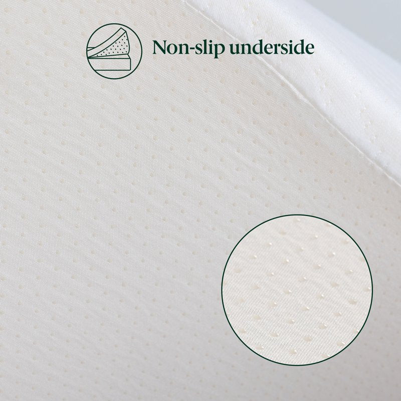 Twin Memory Foam Mattress Topper - 4-Inch Dual-Layer with Green Tea & Charcoal