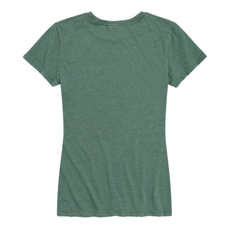 Women's Heather Juniper Peanuts Woodstock Witch Graphic T-Shirt - Size M