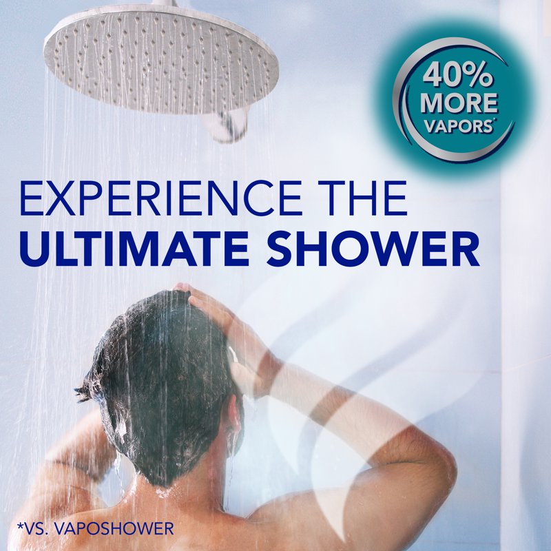 VapoShower MAX Eucalyptus Shower Steamer Tablets - 4 Count