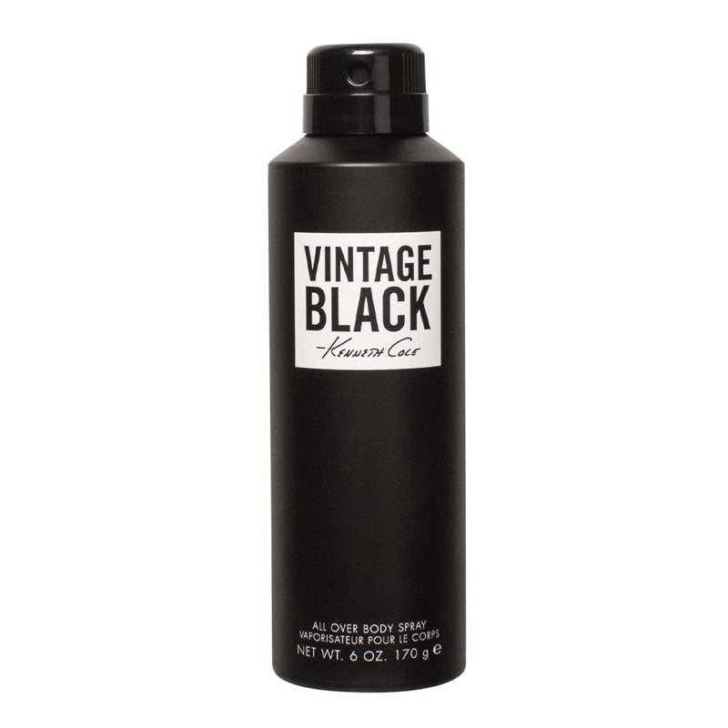 Vintage Black Woody Aromatic Body Spray for Men - 6 oz