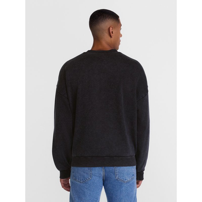 Men's Halloween Graphic Sweatshirt - Back Breaker, Black Soot XS
