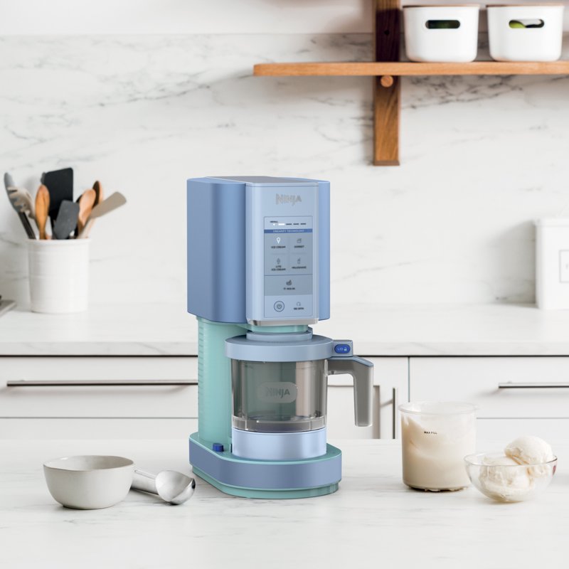 Ninja CREAMi Ice Cream Maker - 5-in-1, Blue, 2 Pint Containers