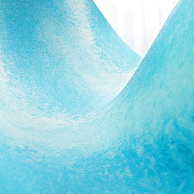 3-Inch Swirl Gel Breeze Memory Foam Mattress Topper - King