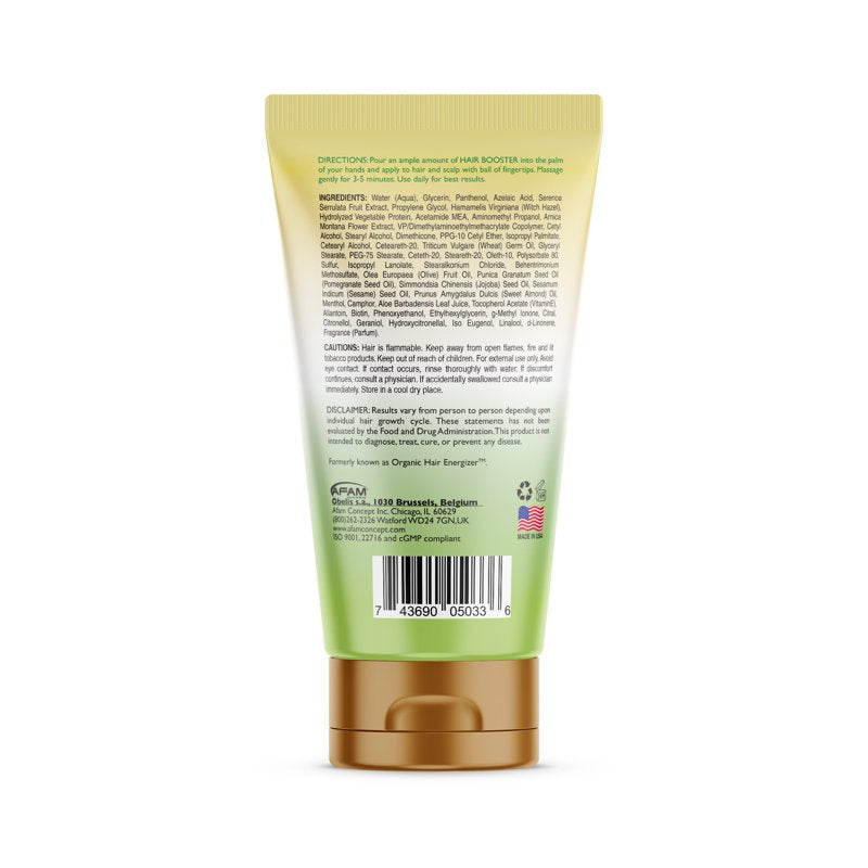Hair Booster with Pro Vitamin B5 - Organic Treatment for All Hair Types
