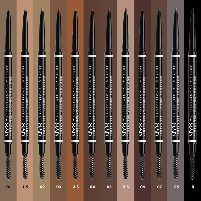 Micro Brow Precision Eyebrow Pencil with Spoolie Brush - Multiple Shades