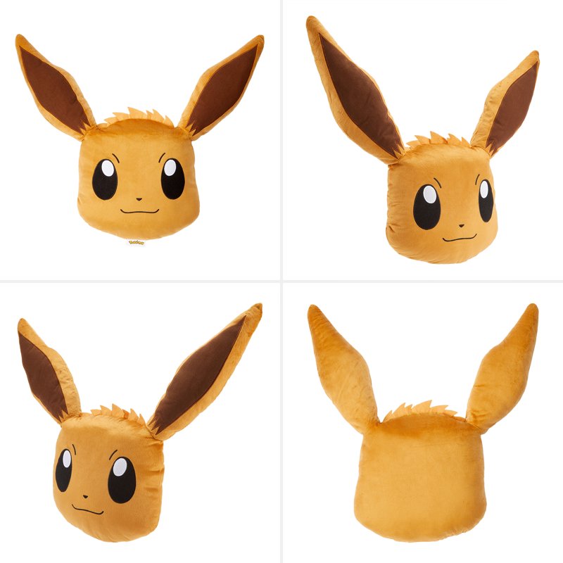 Pokemon Eevee Plush Pillow Buddy for Kids - Soft Cuddle and Decorative Toy