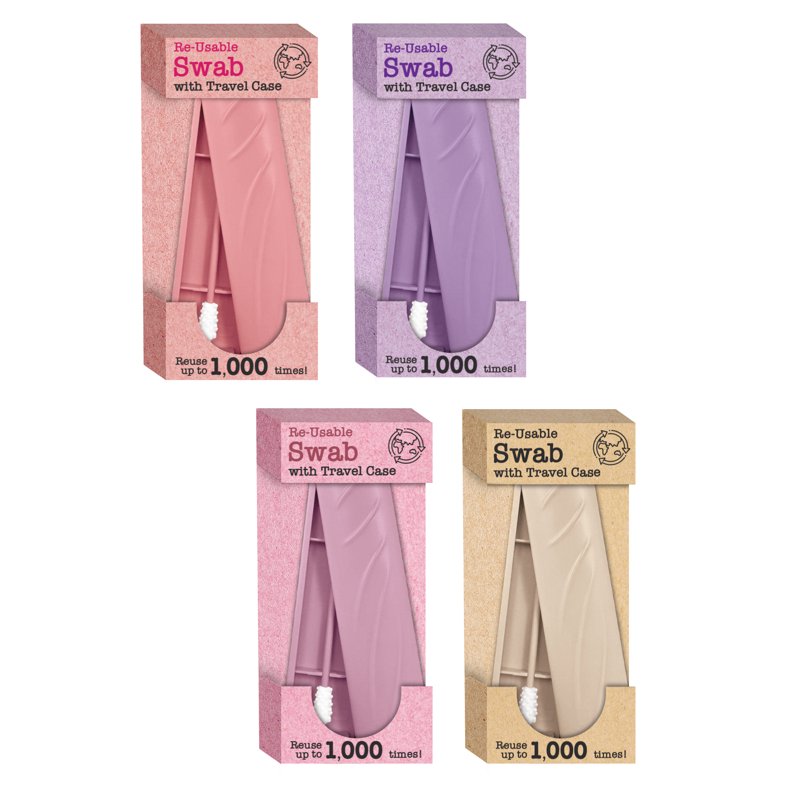 Reusable Silicone Ear Swab with Travel Case - Eco-Friendly Tool