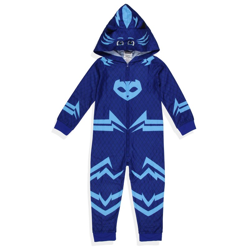 Blue Toddler PJ Masks Pajama Set - Gekko & Catboy Character Sleepwear 2T
