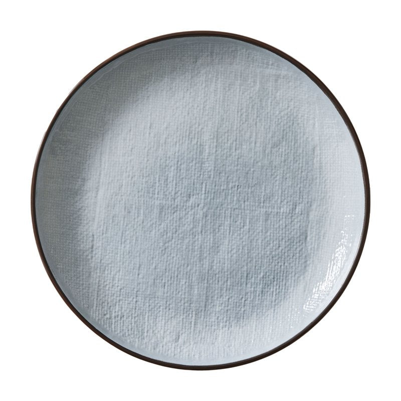 12-Piece Denim Stoneware Dinnerware Set - Service for Four