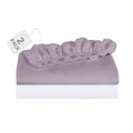 Mainstays Super Soft Microfiber Fitted Sheet Set - King, Hazy Purple & White