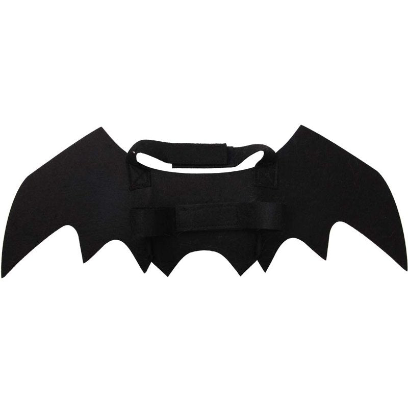 Adjustable Bat Pet Collar for Cats & Small Dogs Halloween Costume Accessory