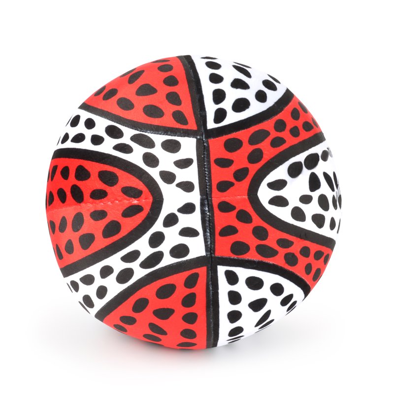 Kids Plush Basketball Pillow Buddy - Red 12x12 Inch GOAT Movie Decor