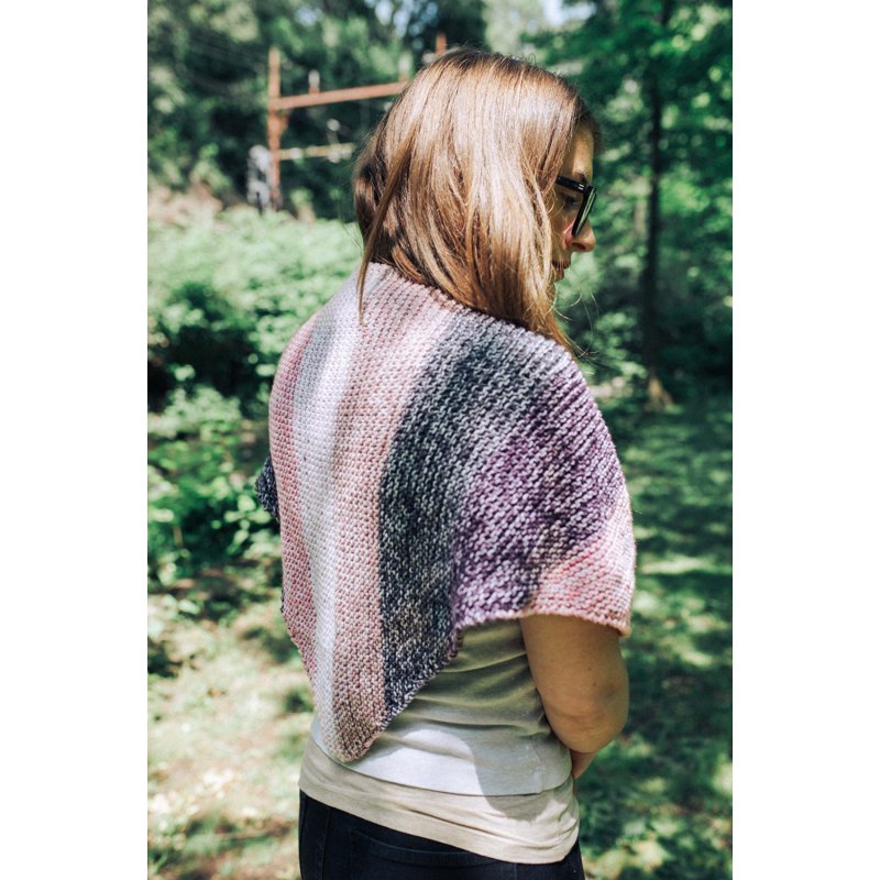 Lion Brand Mandala Ombre Zen Cake Medium Acrylic Yarn - Multi-Color