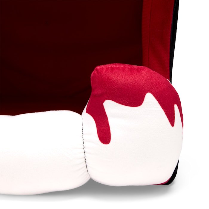 Halloween Vampire Fangs Hooded Pet Bed - Cozy & Creepy 17x20 Inches