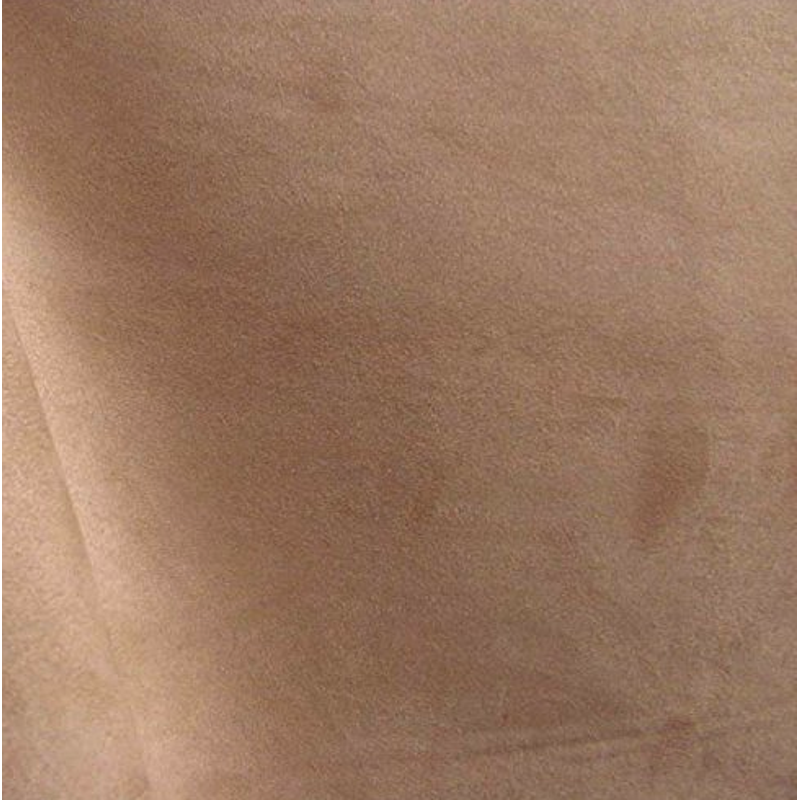 Mocha Micro Suede Fabric by The Yard - Soft Faux Microsuede for Apparel & Home Decor - 58" Width