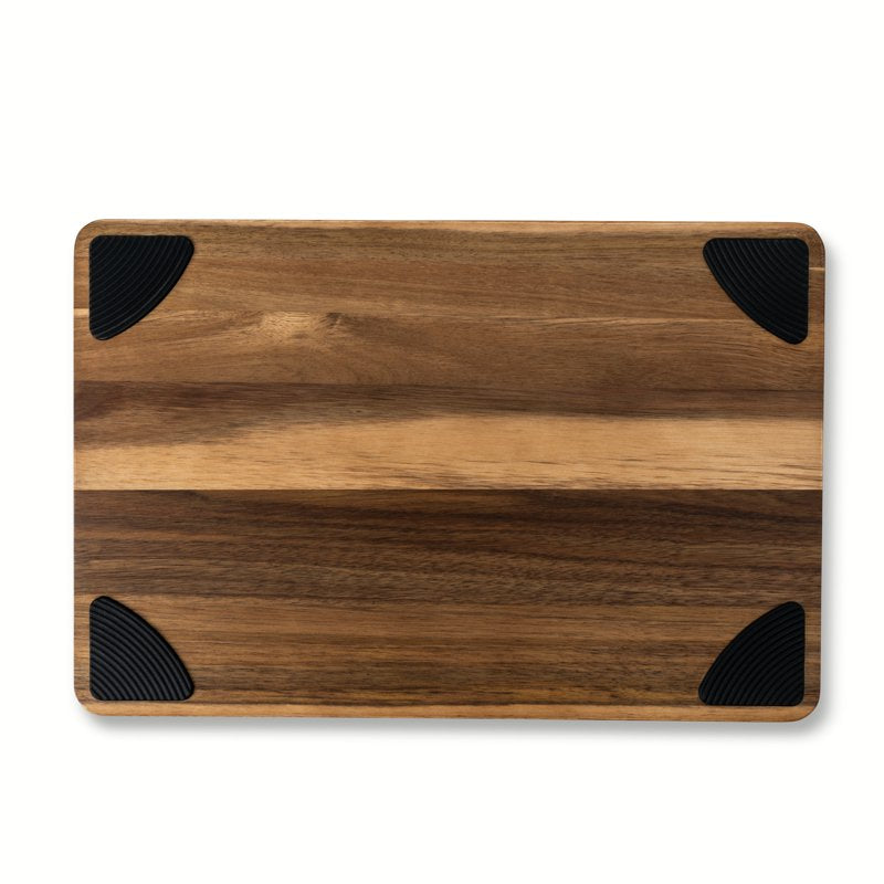 Acacia Wood Cutting Board with Anti-Slip Grips - 12" x 18"