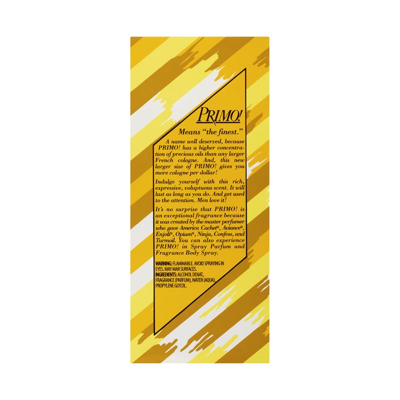 Primo Cologne Spray for Women, 1.8 oz – Fruity Floral Fragrance