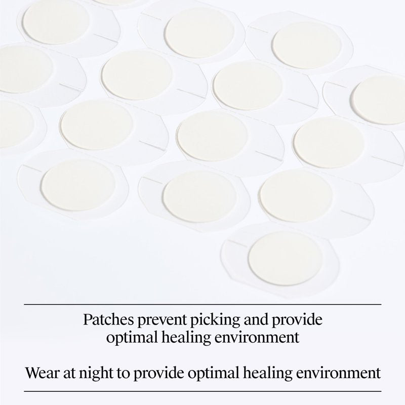 Hydrocolloid Acne Patches for Face - Invisible Pimple Spot Treatment, 24 Count