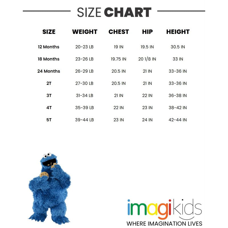 Infant Boys Cookie Monster Fleece Zip-Up Hoodie 18-24 Months