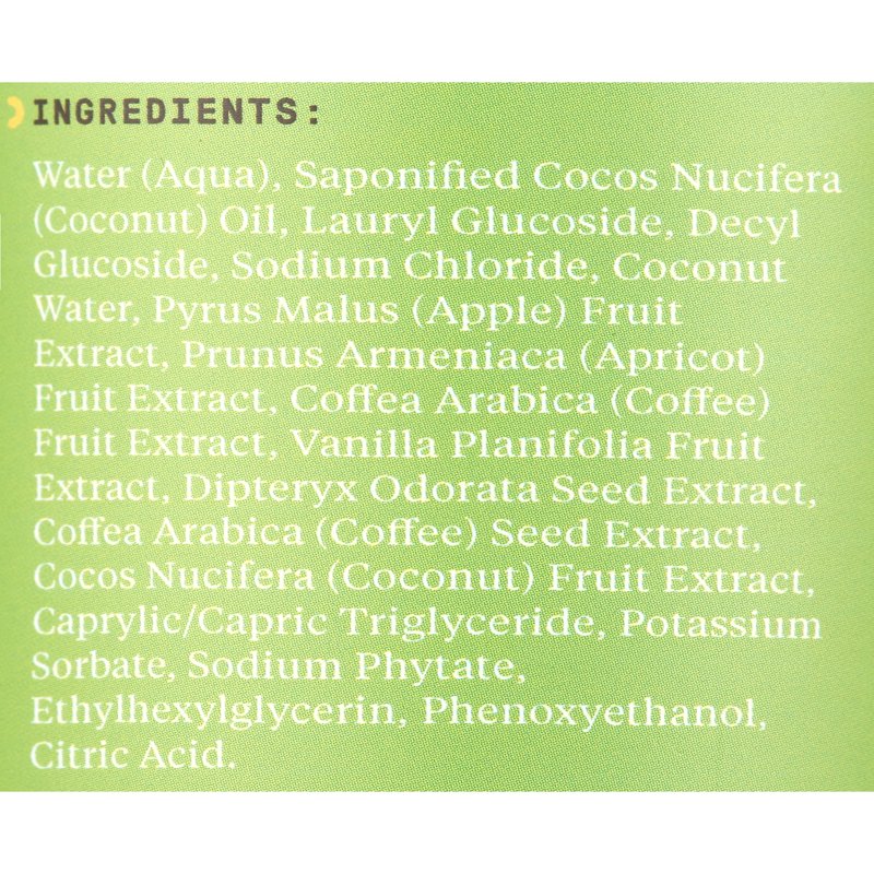 Coconut Body Wash - Purely Coconut, 16 oz - Moisturizing Cleanser