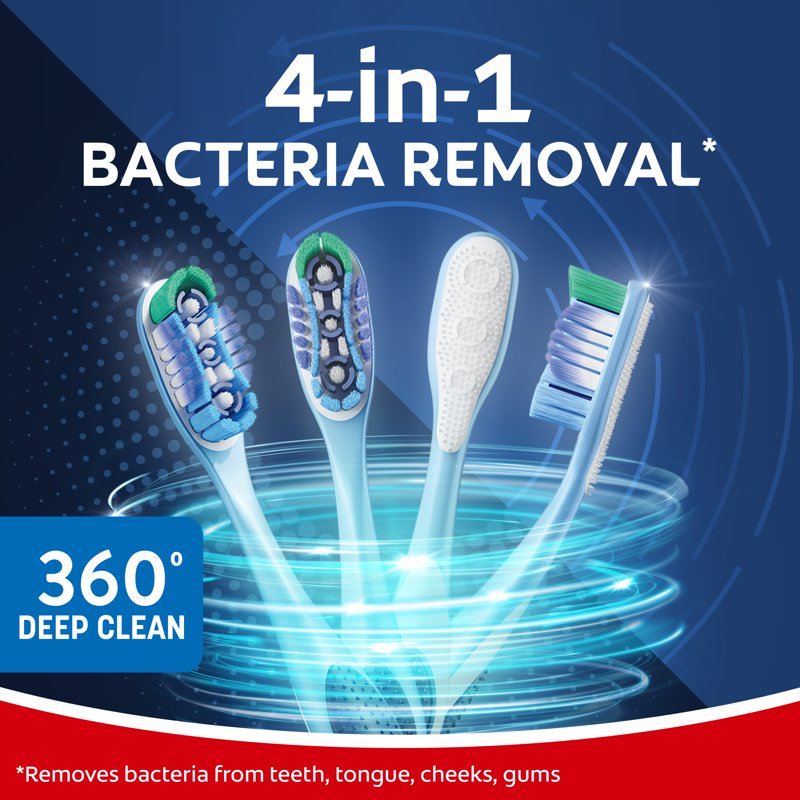Soft Bristle Toothbrush Pack - Colgate 360 Deep Clean, 5 Count