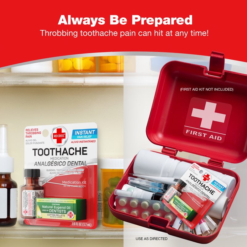 Toothache Relief Kit with Eugenol - Instant Pain Relief