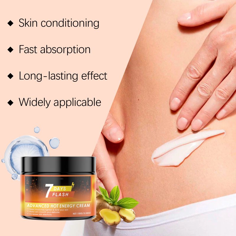 Ginger Firming Body Cream - 3.53oz Sweat Care Massage Hot Cream