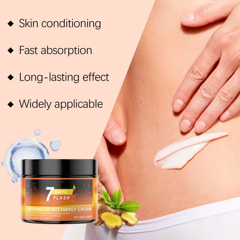 Alvantor Belly Firming Cream with Ginger for Firming, Tightening, and