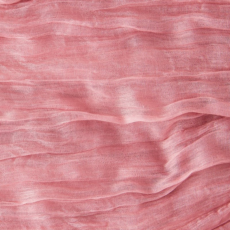 Pink Gauze Fabric Table Runner - 10ft Elegant Decor