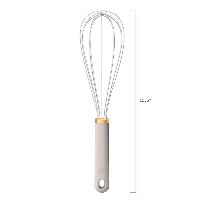 Balloon Whisk - Lightweight Stainless Steel with Soft Grip Handle