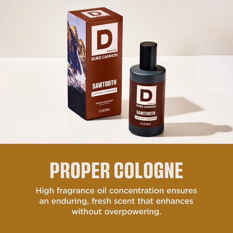 Sawtooth Men's Cologne - Alpine Air & Cedarwood Eau de Parfum, 1.7 fl oz