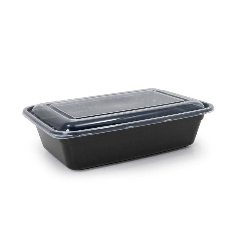 10-Piece Meal Prep Set - 5 Containers & 5 Lids, BPA-Free, Leak-Resistant, 3 Pack