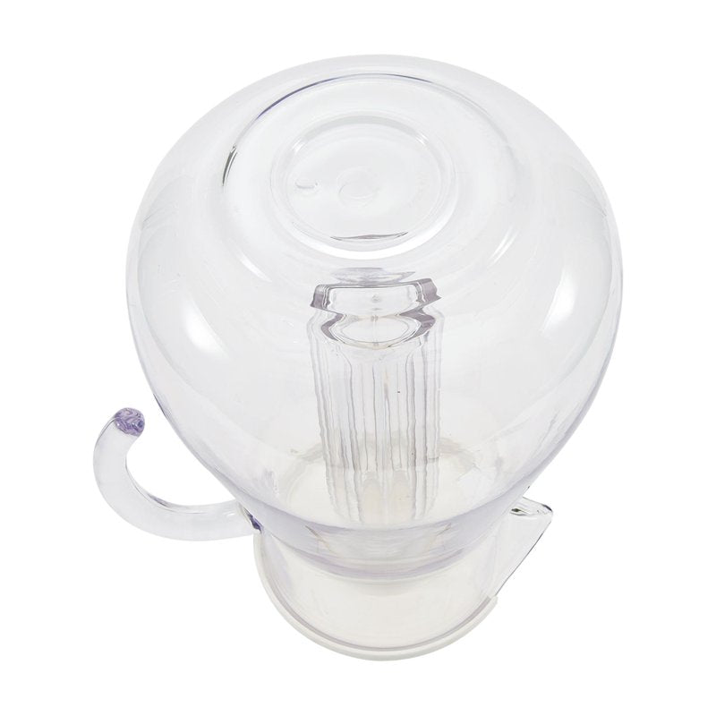 3-Quart Plastic Ice Core Pitcher with Lid - 4 Pack