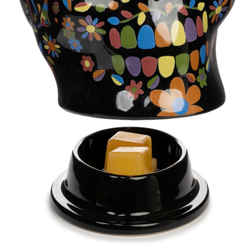 ScentSationals Day of The Dead Otomi Wax Melt Warmer - Fragrance Cube Candle