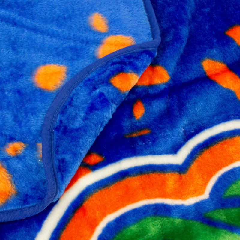 Florida Gators Raschel Throw Blanket - 86x63 Inches - College Covers Variation
