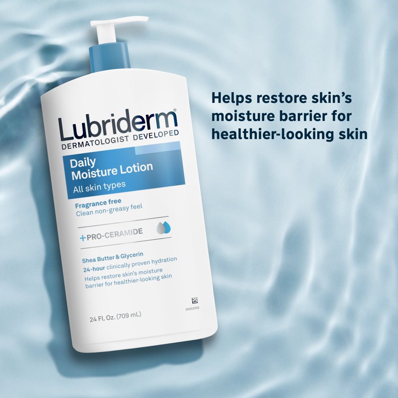 Daily Moisture Body Lotion with Pro-Ceramide - Fragrance Free Unscented