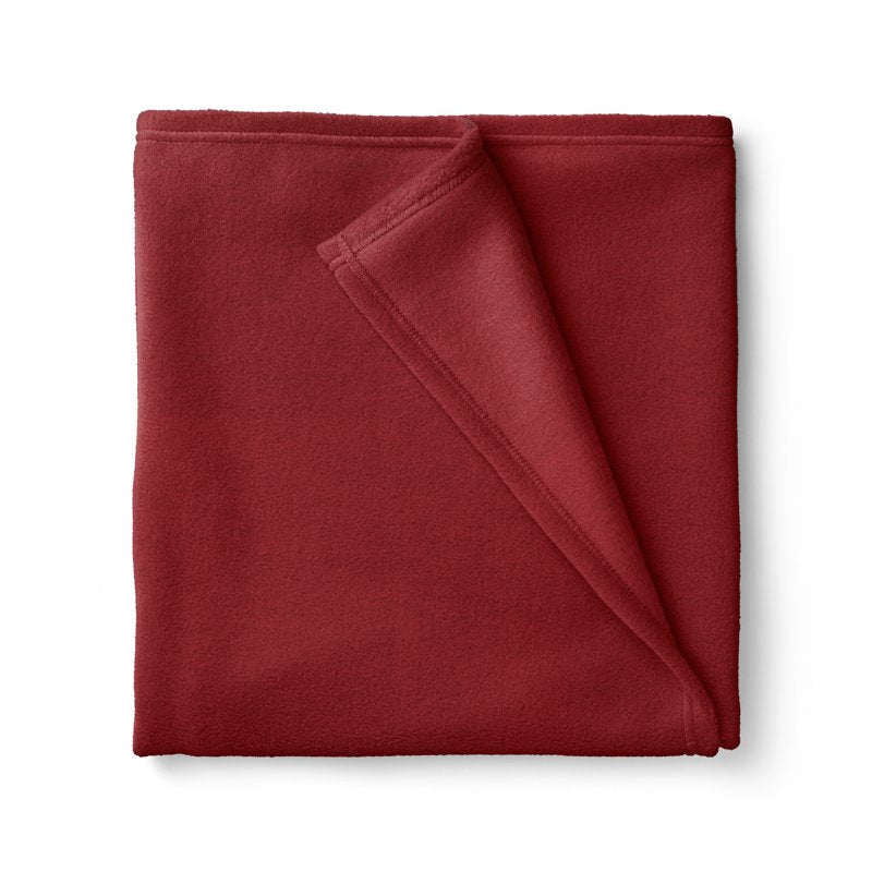 Red Anti-Pill Fleece Fabric Precut 58 x 1.5 Yards for Sewing & Crafts - Single