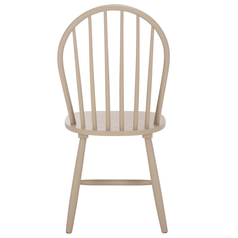 Omaha Modern Wood Dining Side Chairs - Beige (Set of 2)