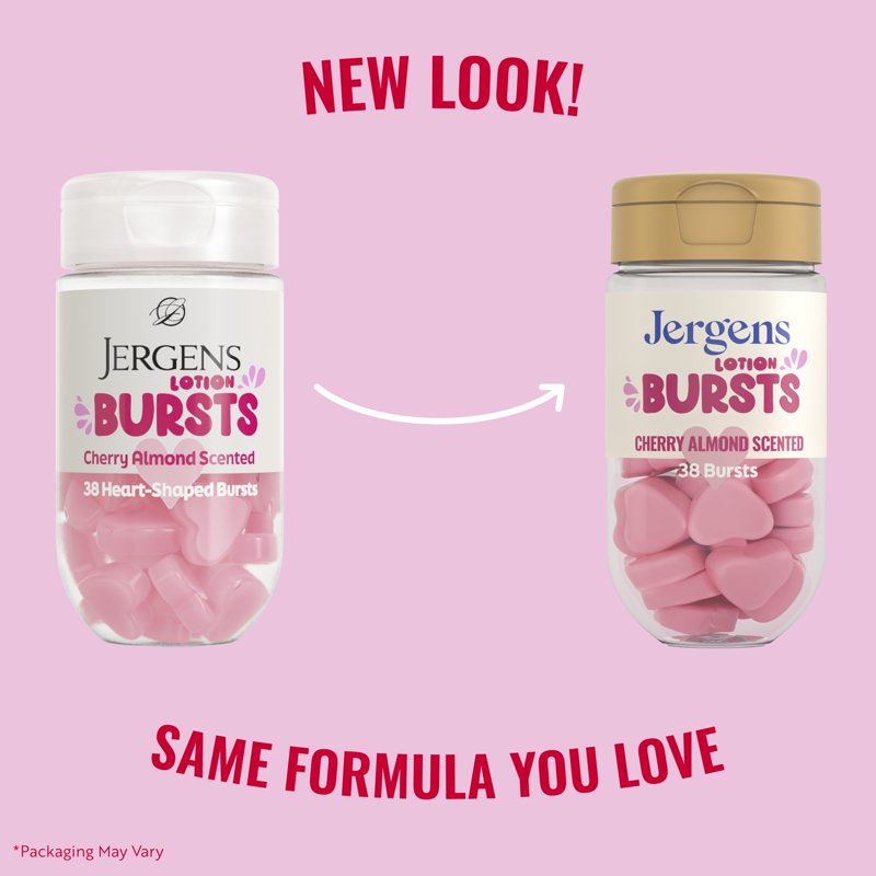 Cherry Almond Lotion Bursts - Fun Shaped Moisturizer Pack