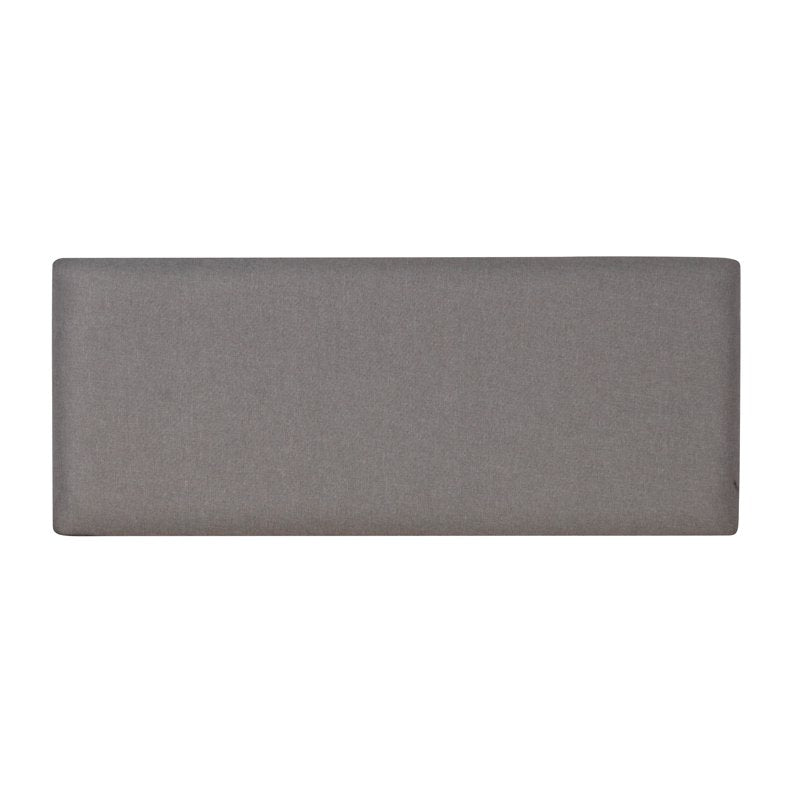 Backless Farmhouse Counter Height Bench - Gray