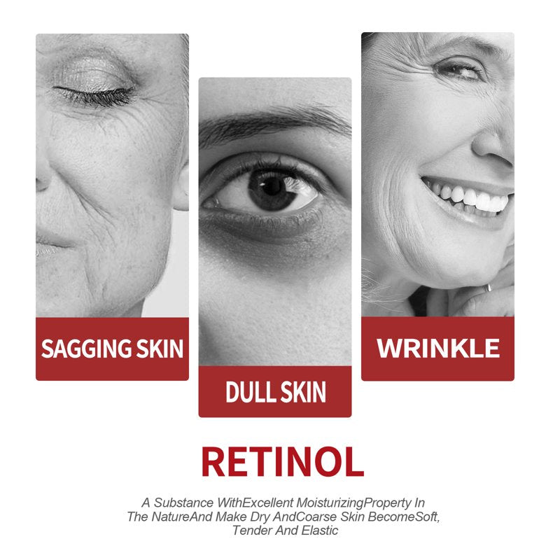 Retinol Nighttime Face Moisturizer - Anti-Aging Cream for All Skin Types
