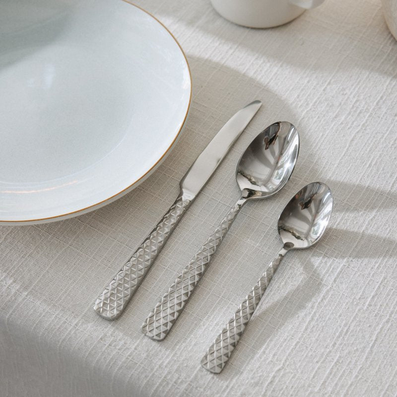 20-Piece Stainless Steel Flatware Set for 4 - 3 Pack