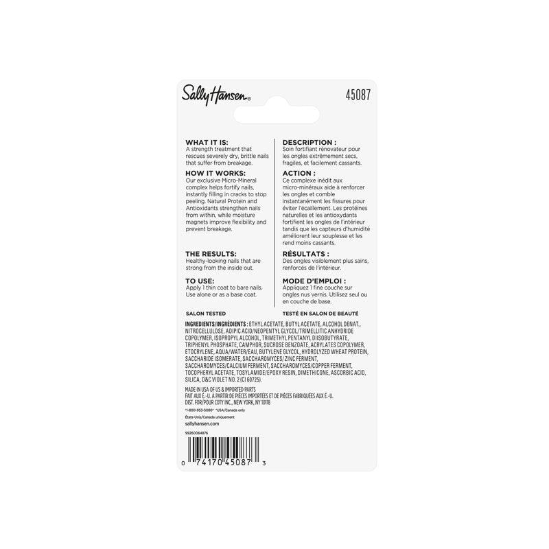 Miracle Cure Nail Strengthener Treatment - Clear, 0.45 oz