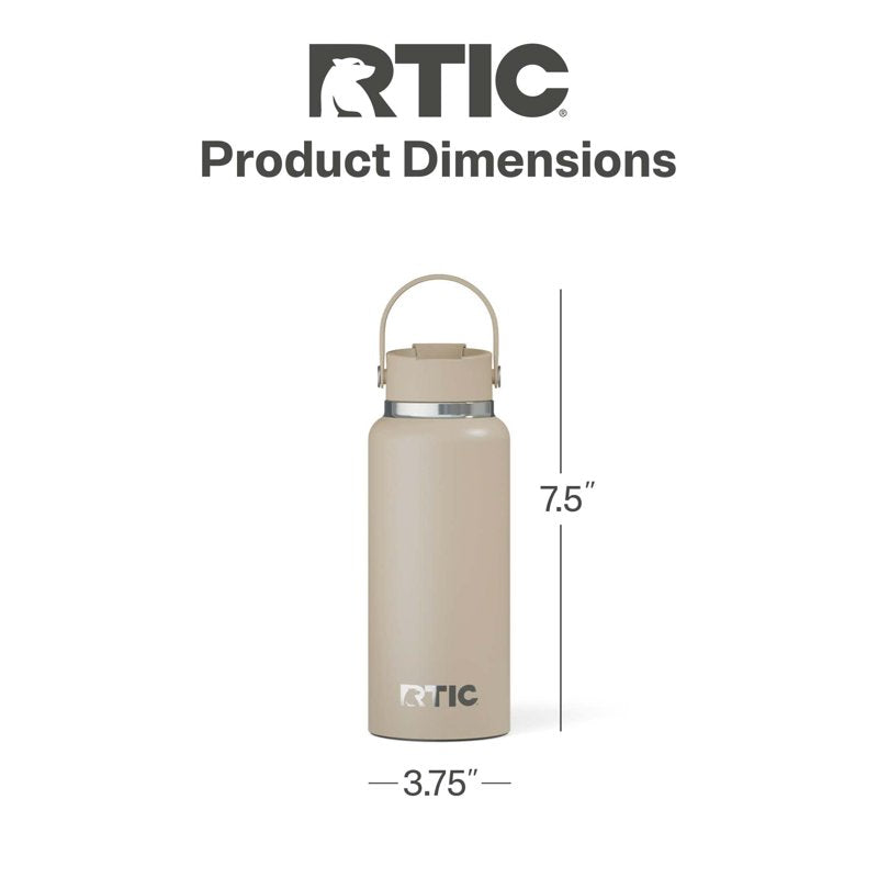 32 oz Insulated Outback Water Bottle - Beach - Leak Resistant
