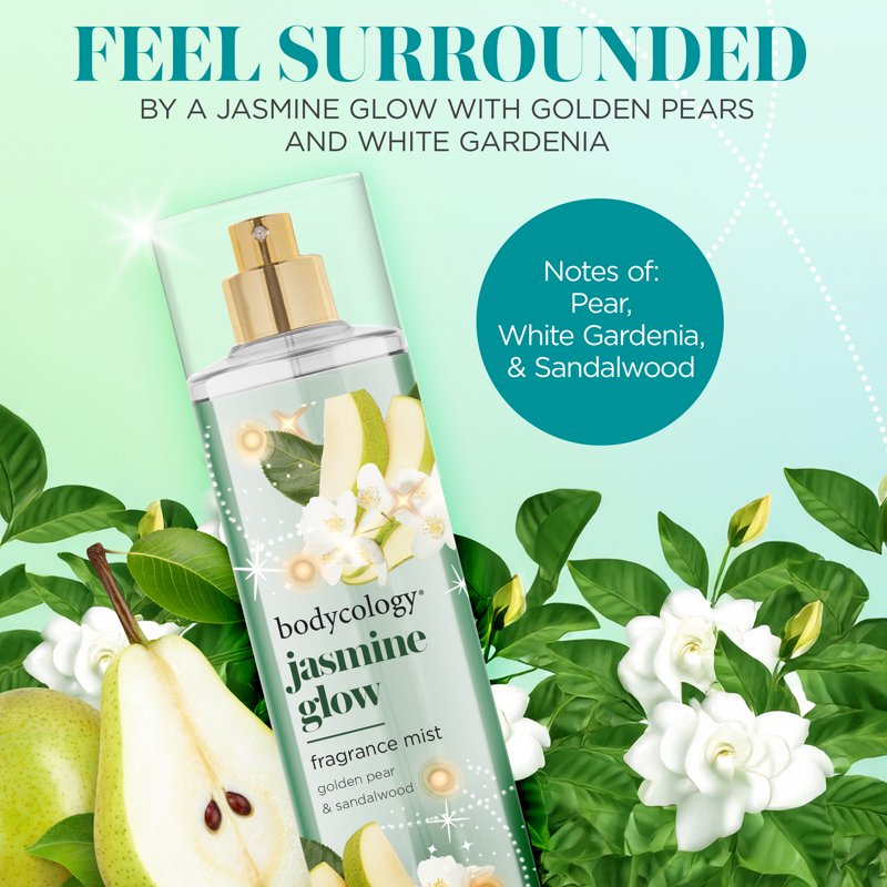 Jasmine Glow Fragrance Body Mist - 8 fl oz