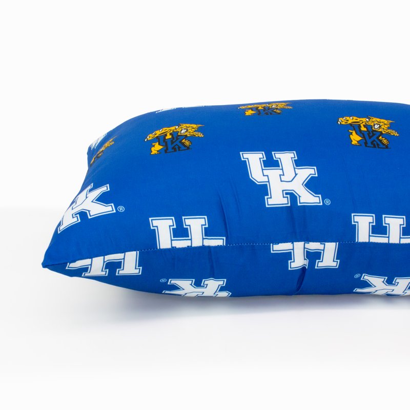 Kentucky Wildcats King Pillowcase Pair 20x40 Inches - College Sports Fan Bedding