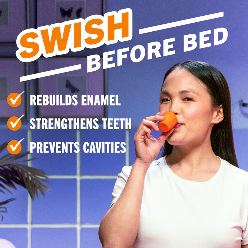 Overnight Mouthwash, Anticavity Fluoride Rinse, Chamomile Mint, 16 fl oz