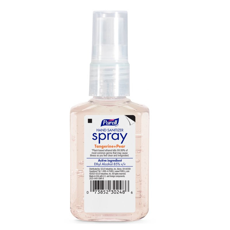 Advanced Hand Sanitizer Spray - Tangerine & Pear, 2 fl oz