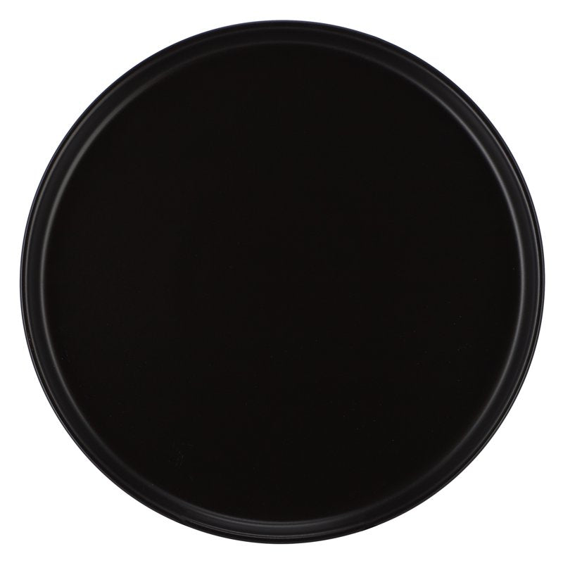 18-Piece Stoneware Dinnerware Set for 6 - Matte Black